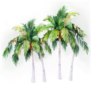 Palm Trees C PNG image