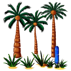 Palm Trees Clipart PNG 59