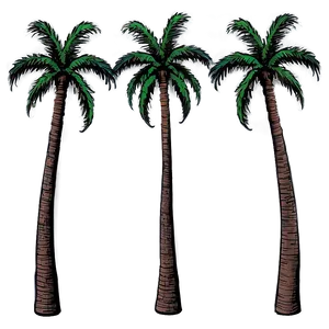 Palm Trees In Desert Png 45 PNG image