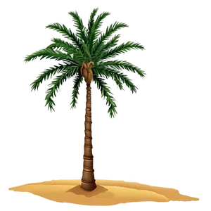 Palm Trees In Desert PNG Jpp99