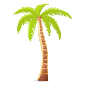 Palm Trees Line Art PNG 05042024