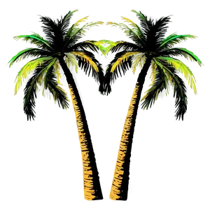 Palm Trees With Sun Flare Png 79 PNG image