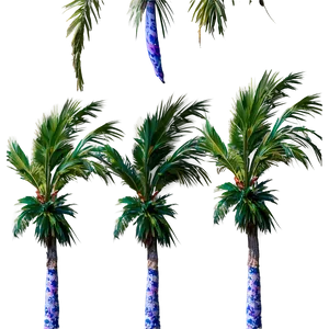 Palms In Windy Weather PNG Dyi34 PNG