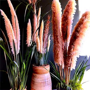 Pampas Grass Decor Idea PNG 74 PNG