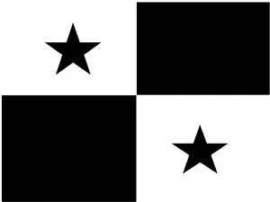 Panama Flag Graphic PNG image