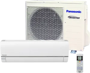 Panasonic Inverter Split A Cwith Remote PNG image