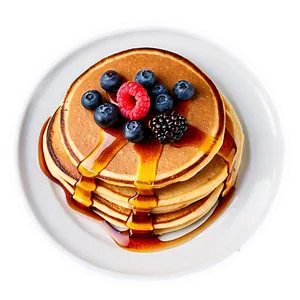Pancake Stack Breakfast PNG 05212024
