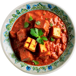 Paneer Tikka Masala Curry PNG 06252024