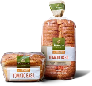 Panera Tomato Basil Bread Packaging PNG image