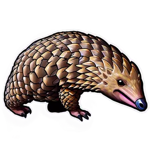 Pangolin Educational Diagram PNG 84