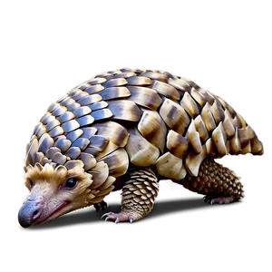 Pangolin Rolling Up Defense PNG 17 PNG