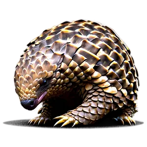 Pangolin Rolling Up Defense PNG Xtq PNG