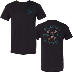 Panic At The Disco Praying For The Faithless T Shirt PNG