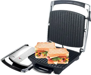 Panini Press Grillwith Sandwich PNG image