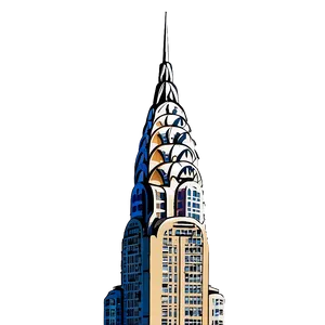 Panoramic View Chrysler Building PNG 41 PNG