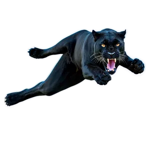 Panther In Action PNG Ija19 PNG