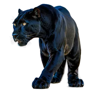 Panther In The Wild PNG Hdr PNG