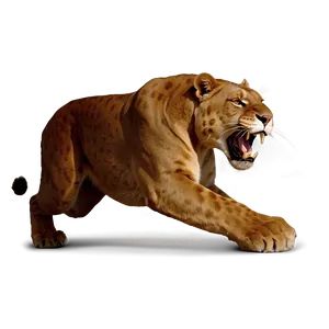 Panther Roar Profile PNG Lcd32 PNG