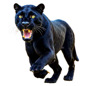 Panther Running PNG 18
