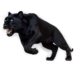 Panther Running PNG Rmg