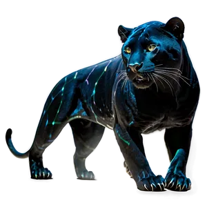 Panther Side View PNG Snh PNG