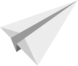 Paper Airplane Vector Illustration PNG image