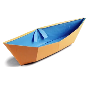 Paper Boat In The Sunset PNG Ndt