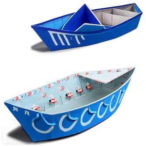 Paper Boat Navigation Png 06282024 PNG image