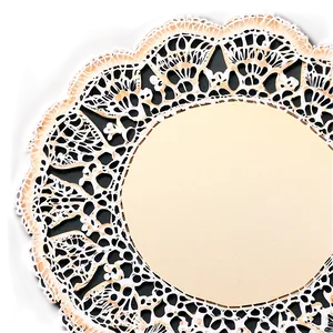Paper Craft Doily PNG 06122024