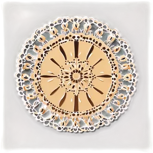Paper Craft Doily PNG 43