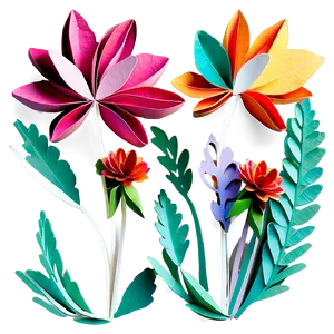 Paper Flower Sculpture PNG Dyi PNG