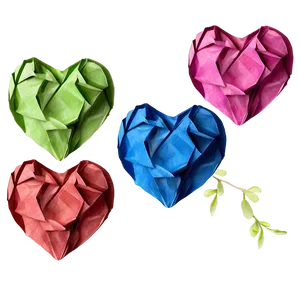 Paper Hearts Png 05032024 PNG image