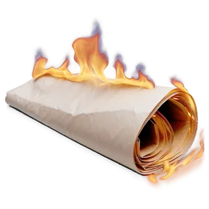 Paper In Flames Image Png Xte PNG image