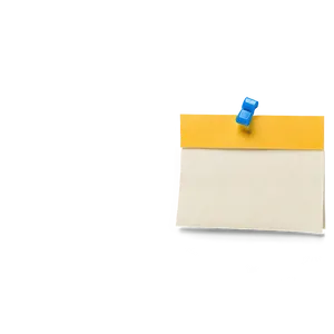 Paper Note C PNG image