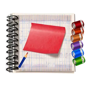 Paper Note With Sketch Png Hfe2 PNG image