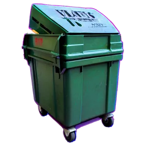 Paper Recycling Dumpster Png 05232024 PNG image