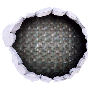 Paper Rip Hole PNG 05252024