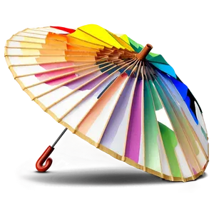 Paper Umbrella PNG 3