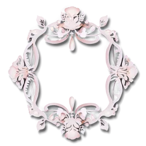 Papercut Decorative Frame PNG Wjv32 PNG