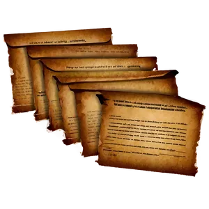 Papers B PNG image