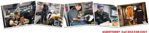 Paramedic Teamin Action Collage PNG image