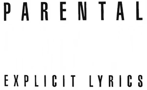 Parental Advisory Explicit Lyrics Label PNG image