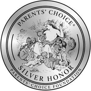 Parents Choice Silver Honor Seal PNG image