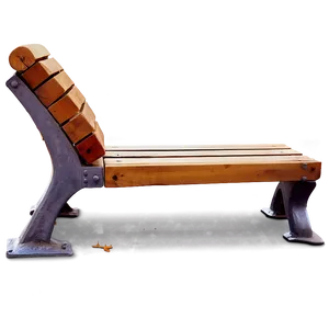 Park Bench View Png 64 PNG image