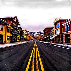 Park City Utah Main Street Png 48 PNG image