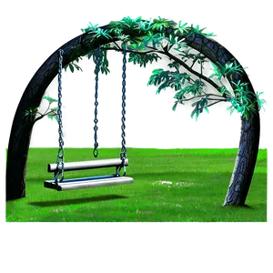 Park Swings Scene Png Dlc PNG image