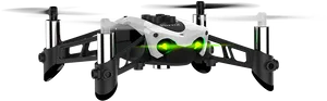 Parrot Drone In Flight PNG image