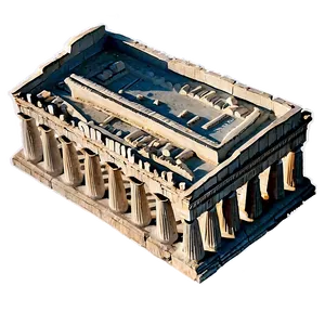 Parthenon Aerial Perspective PNG 92