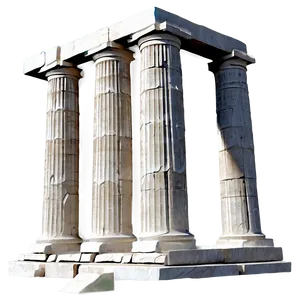 Parthenon Column Detail PNG 93