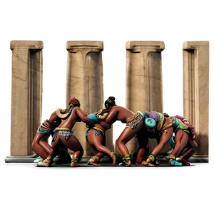 Parthenon Festival Celebration PNG Aob PNG
